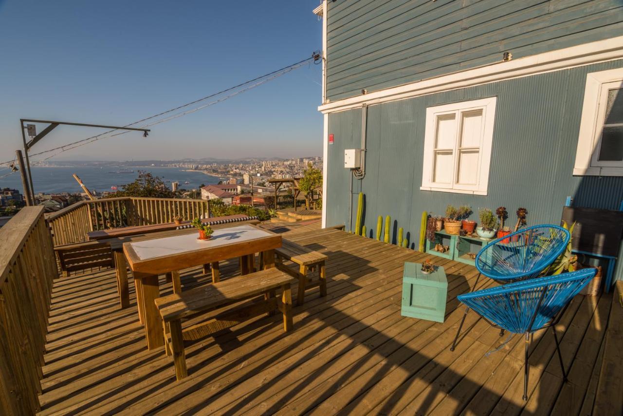Hotel Faro Azul Valparaiso Cerro Alegre Екстериор снимка