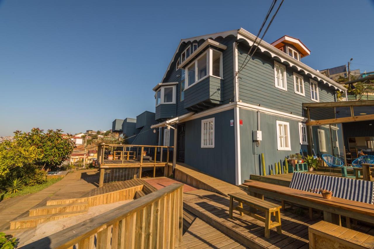 Hotel Faro Azul Valparaiso Cerro Alegre Екстериор снимка