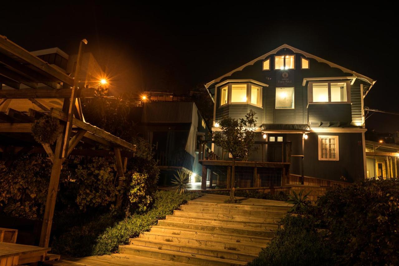 Hotel Faro Azul Valparaiso Cerro Alegre Екстериор снимка