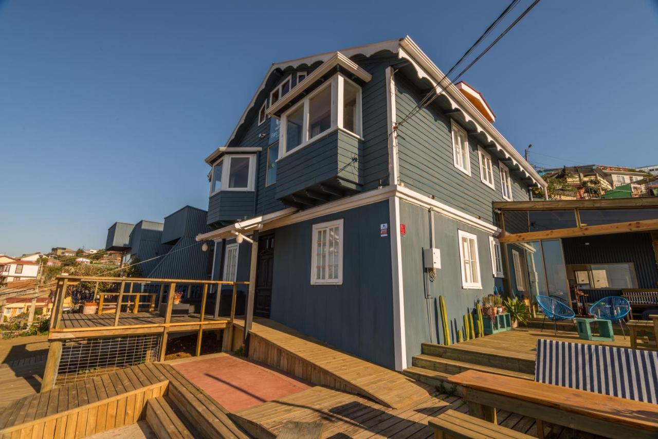 Hotel Faro Azul Valparaiso Cerro Alegre Екстериор снимка