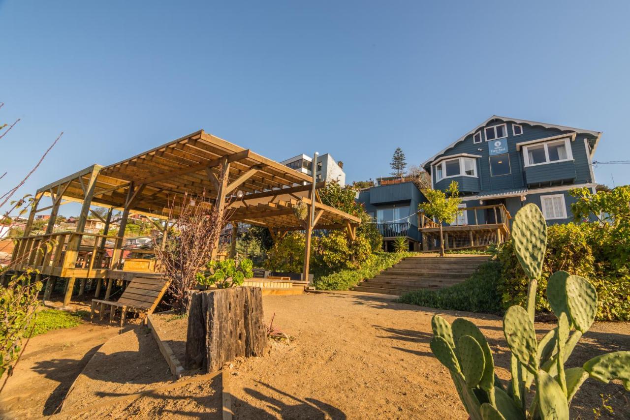 Hotel Faro Azul Valparaiso Cerro Alegre Екстериор снимка
