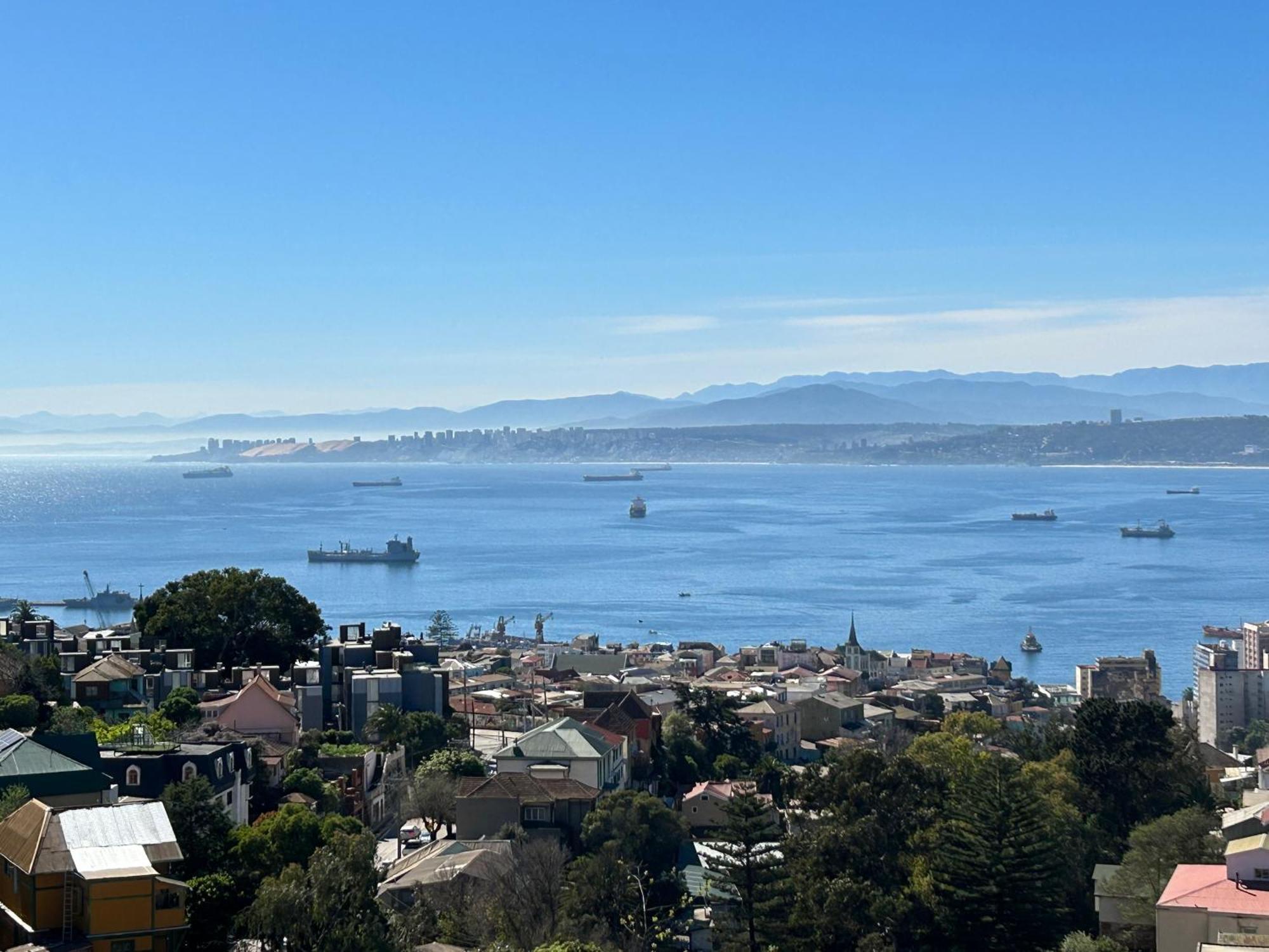 Hotel Faro Azul Valparaiso Cerro Alegre Екстериор снимка
